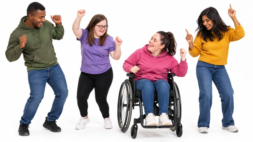 People having fun